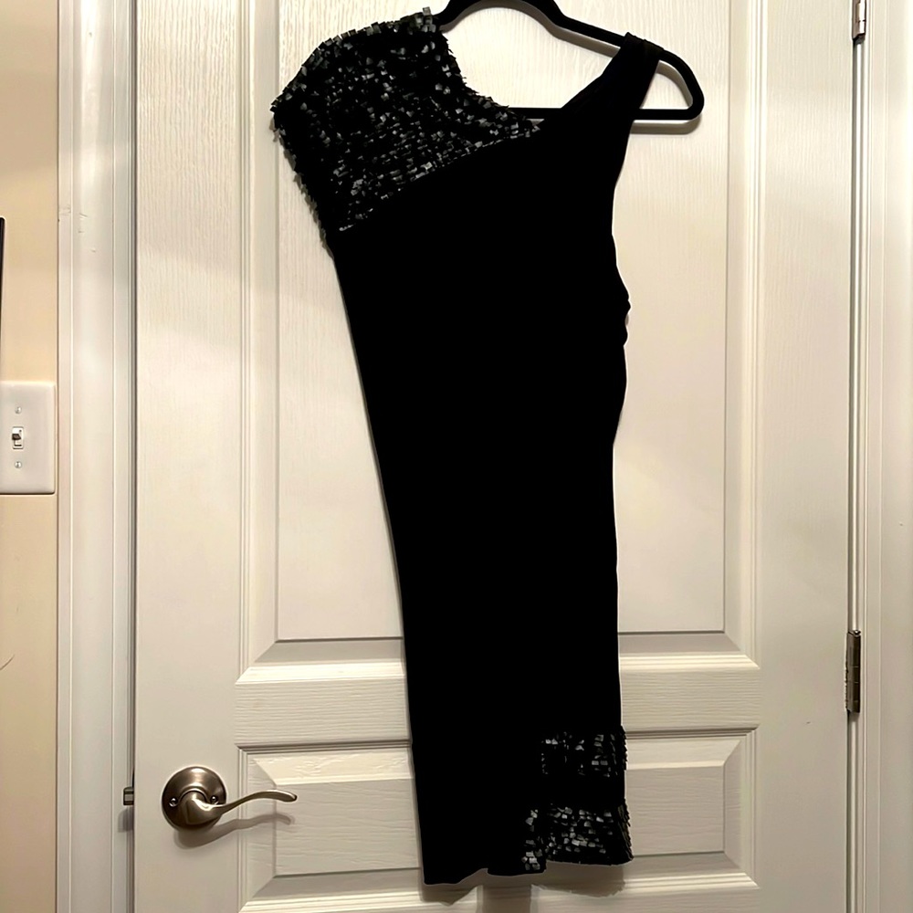 Yigal Azrouël Black Mini Dress Size 2